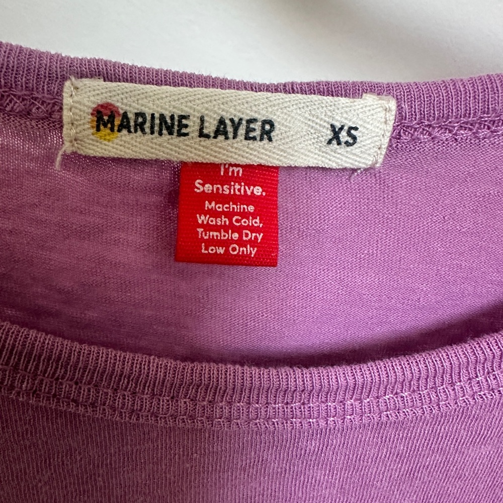 Marine Layer Hemp Cotton Tank Top - Picture 3 of 3